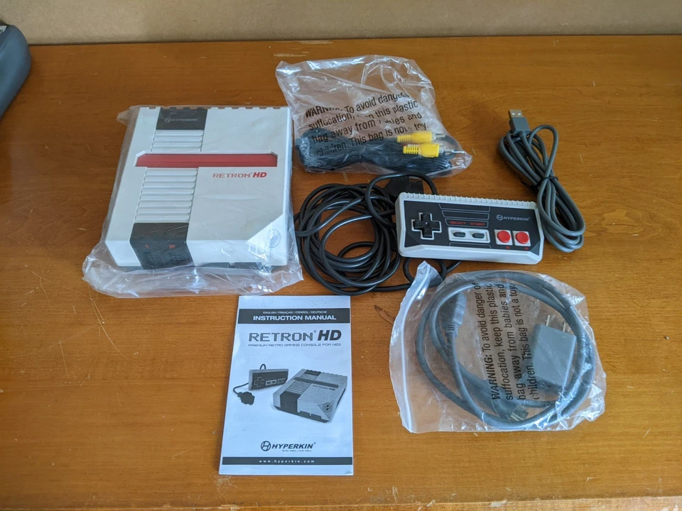 Hyperkin Retron HD Gaming Console for NES (Gray) M01888-GR Brand New Sealed - Image 2 of 4