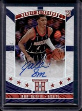 2022 Chronicles Jabari Smith Jr. Hometown Heroes Rookie Auto RC Swirl #/25