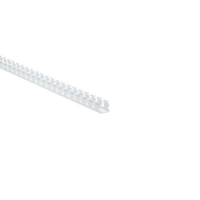 181-11014 - Slotted Wall Wiring Duct 1x1in Non-Adhesive PVC Wht  (30 EA)