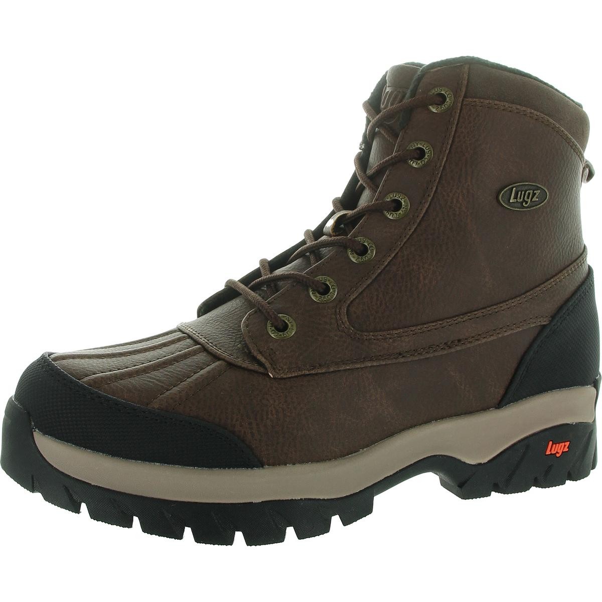 Мужские коричневые водонепроницаемые зимние ботинки Lugz 75 Medium D BHFO 1493 12490₽