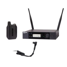 Shure GLXD14R /B98 Instrument Microphone System w/BETA98H/C Mic and GLXD4R 