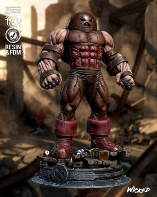 3D gedruckt 16K Wicked - Juggernaut Comic Version 2025 Statue unbemalt Fan Made