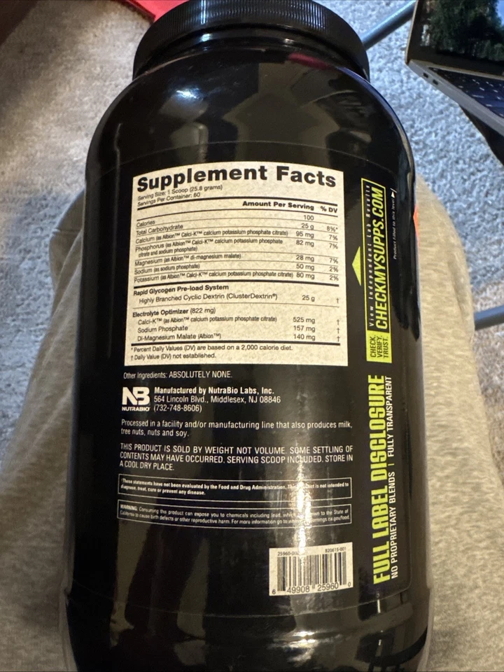 NutraBio Labs, Intra Blast, Intra Workout Amino Fuel, Orange Mango - Image 2 of 4