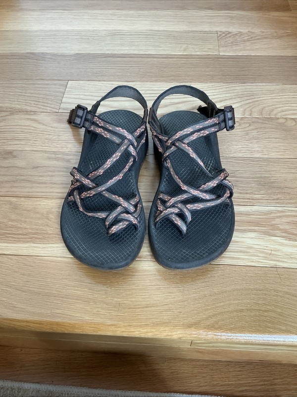 Chaco Z Strap Sandals Womens 7 Multicolor  Hiking Outdoor Adjustable Vibram Sole