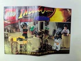 LEGO Indiana Jones: Ambush in Cairo (7195) w/ Box 100% Complete