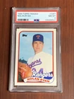 1989 Topps Traded Nolan Ryan HOF Card #106T graded PSA 8