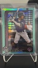 2025 Topps Pro Debut Bairon Ledesma Chrome Aqua /75