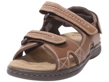 Dockers Men's Newpage Sandals Memory Foam Rust