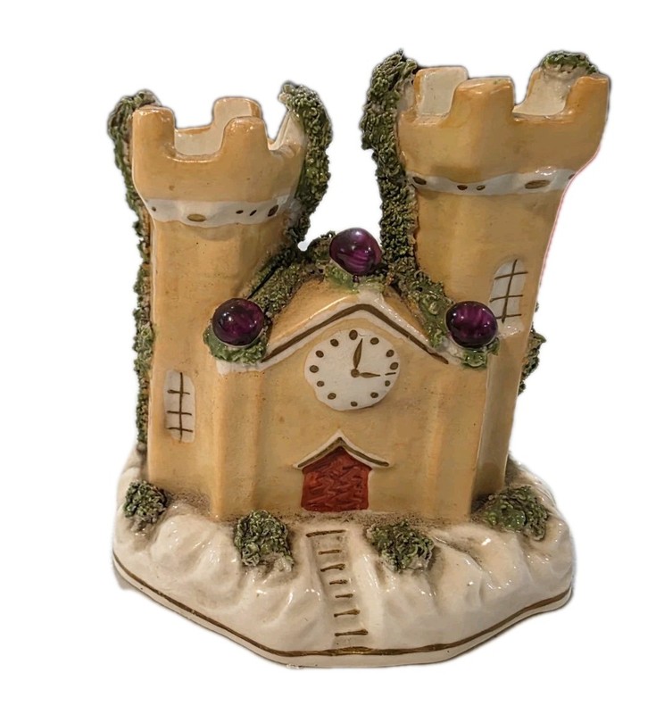 Period 19th Century Pastille Burner Staffordshire Castle