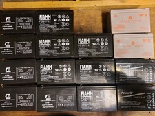 SLA LEAD ACID BATTERIES BATTERY 16 X JOBLOT -UNTESTED- collection only