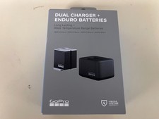 GoPro Dual Battery Charger 2x Enduro Li-Ion Battery for HERO12/11/10/9 Black New