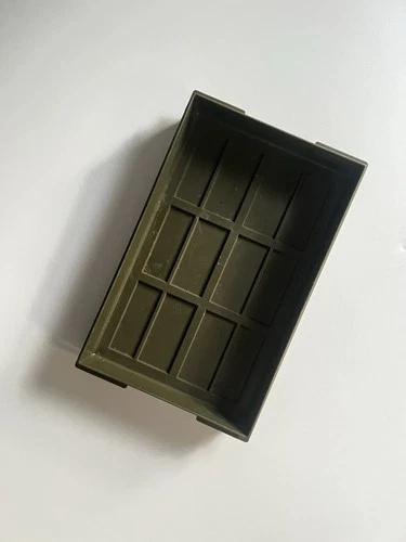 Retro 1972 Hasbro GI JOE Adventure Team Mobile Support Vehicle Parts Green Tray