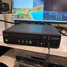 ION VCR 2 PC USB VHS Video to Computer Conversion System Digital Transfer Used