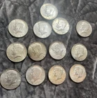Lot Of 13 1968 Kennedy Half Dollars From Estate
