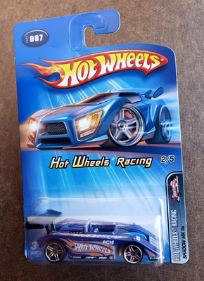 2005 Hot Wheels SHADOW MK IIA Metalflake Blue 087 HOT WHEEL RACING 2/5 G6809 PR5