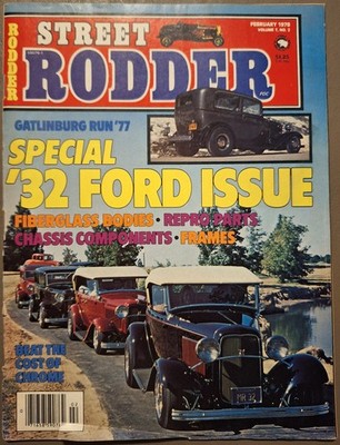 Street Rodder February 1978 32 Fords Galore
