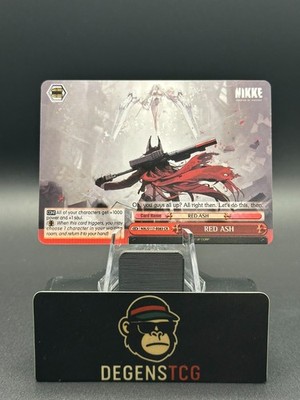 RED ASH NIK/S117-E083 CR Climax Rare Weiss Schwarz NIKKE English