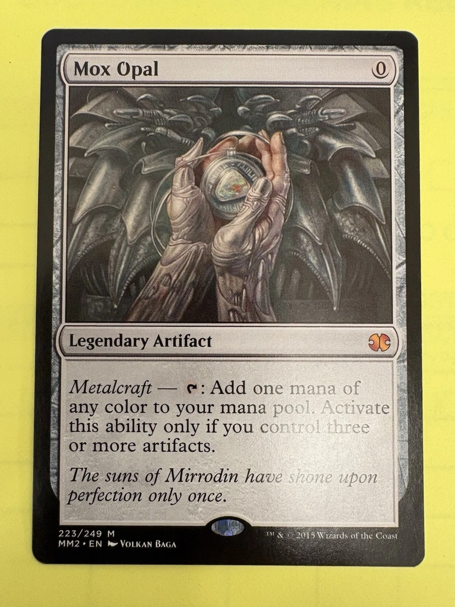 Mox Opal Magic: The Gathering Individual Trading Card Games for