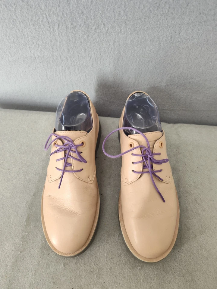 Camper Mujeres Oxford 39 Cuero Tostado Informal Clásico Zapatos Planos con Cordones US8 Foto 3 de 4