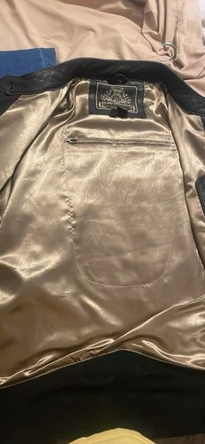 RSD Cafe Racer Jacket Men's Size XL Black Leather image 3