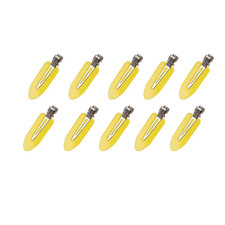 10Pcs/Set No Crease Basic Hair Clips for Women Girls Hair Styling Makeup No Bend