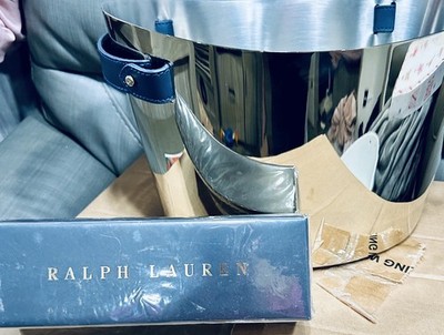 Ralph Lauren Wyatt Ice Bucket PVD Champagne Gold with Tong 680788275001