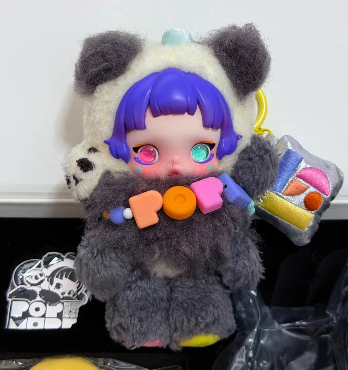 きっか（即購入可能様　skull panda Skullpanda Lazy Panda Different Colors Plush 15th Anniversary Toy