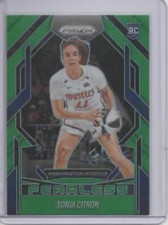 2025 Panini Prizm Fearless #15 Sonia Citron Rookie Green Prizm