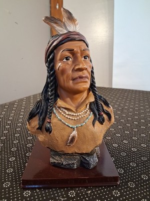 Native American Poly Stone Sculpture Young's