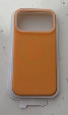 Shockproof Macaron Orange Color Series Features for 17 pro max case