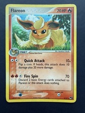 entei holographic card Pokemon Flareon H7/H32 HOLO Beckett 9 – Zapp! Comics main image 1