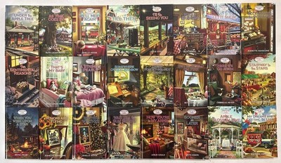 Complete GUIDEPOSTS Whistle Stop Cafe Mysteries Series 24 Book Lot Hardcover Set