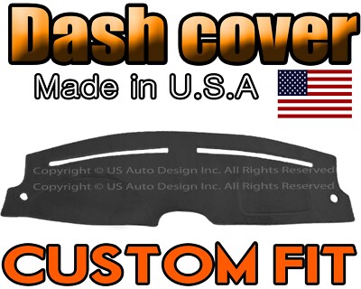 Fits 1998-2004 MERCEDES BENZ SLK230  DASH COVER MAT  DASHBOARD PAD / BLACK