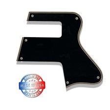 Wide Bevel 5 Ply Black/Cream Pickguard for Gibson Les Paul Special DC Double Cut