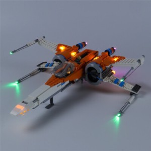 Led Light kit Compatible with Lego 75273 Building Blocks Model LIGHTAILING Light Set for NOT Included The Model Star Wars Poe Damerons X-Wing Fighter Led Light kit Compatible with Lego 75273 Building Blocks Model LIGHTAILING Light Set for NOT Included The Model Star Wars Poe Damerons X-Wing Fighter