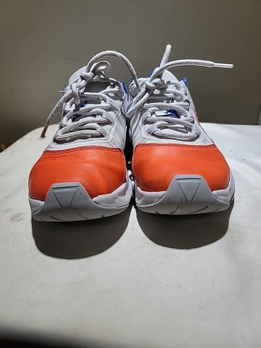 Boy's Nike Air Jordan 11 CMFT Low Blue White Orange CZ0907-108 Size 6Y - Afbeelding 2 van 9