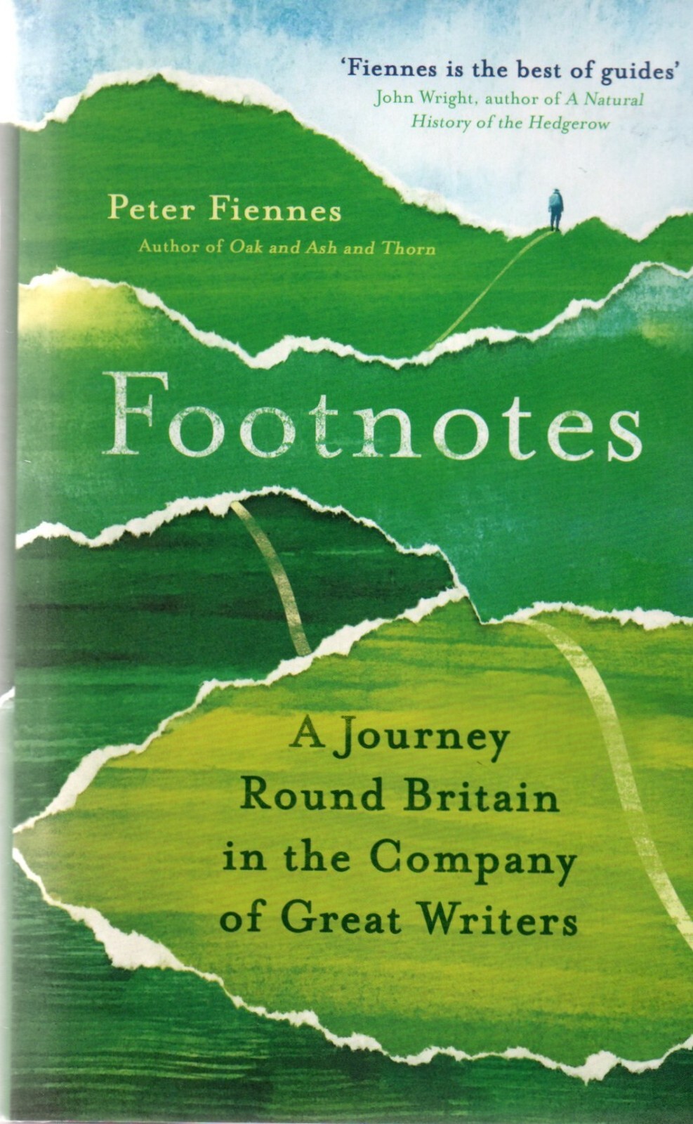 Peter Fiennes SIGNED Footnotes Journey Round Britain In Company Of Great Writers
