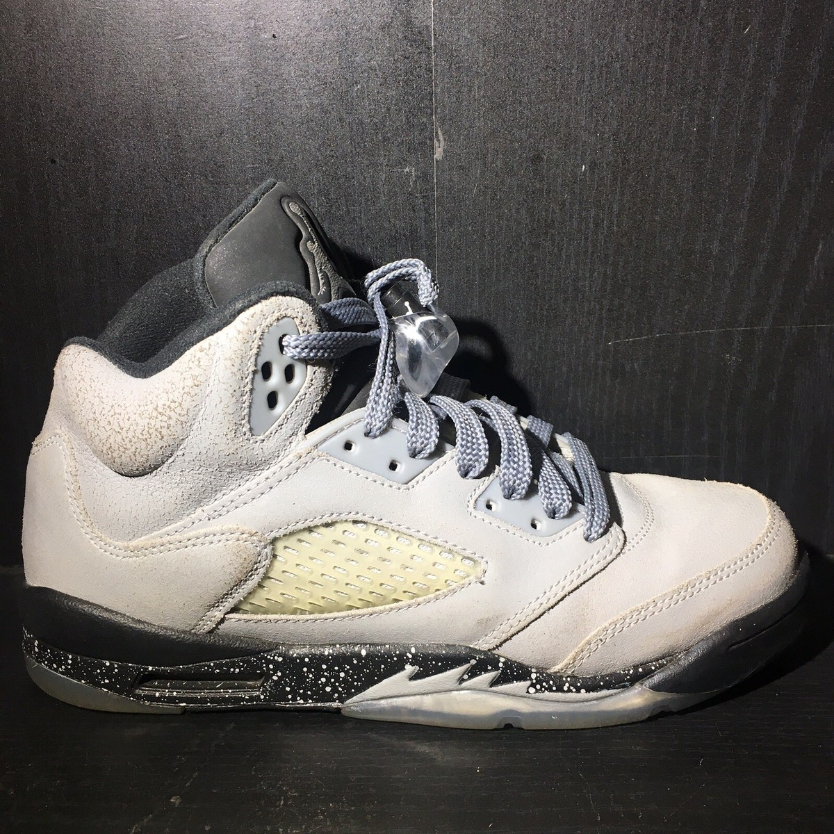 Jordan 5 grey white size 6.5 RICH KICKZ | Jordan 5 Wolf Grey GS Sizes Size: 5Y, 5.5Y, 6.5  main image 2