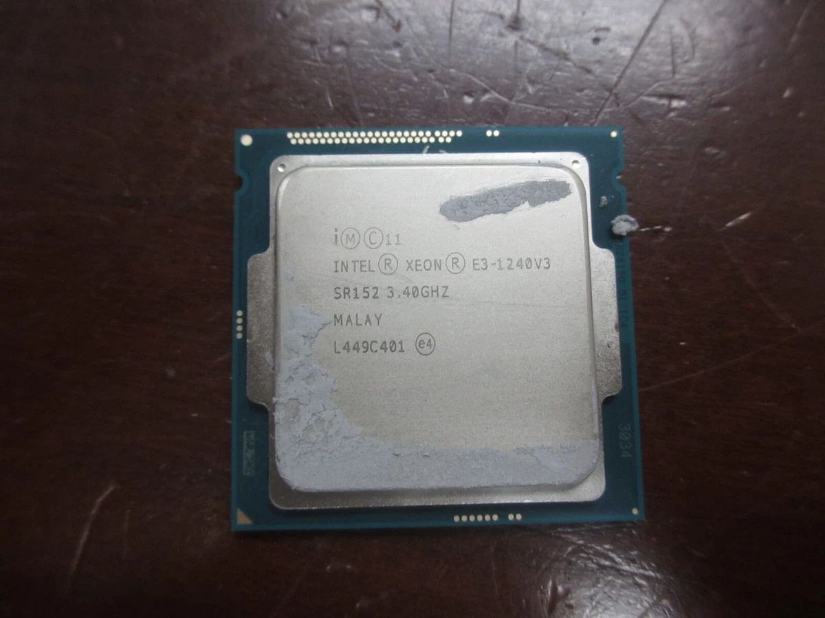 Intel Xeon E3-1240 V3 Computer Processors for sale | eBay