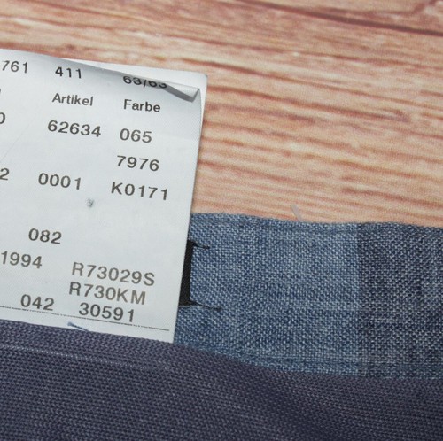 GARDEUR Ladies Skirt Midi Denim Blue Look A Line Lightweight Pockets Linen UK 16 - Picture 6 of 10