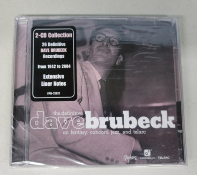 The Definitive Dave Brubeck (2 Disc, CD) 2010 NEW SEALED