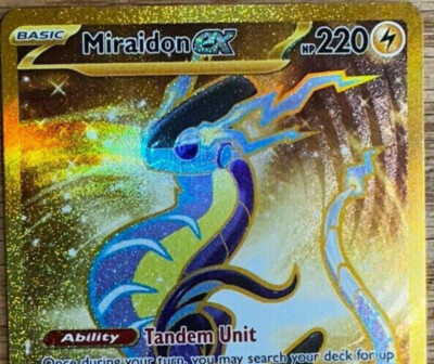 253/198 pokemon card Miraidon EX [1LL] Photon Blaster (220) During your next turn Miraidon Ex 253198 Scarlet Violet