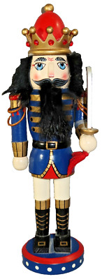 1997 Nutcracker Village NUTCRACKER PRINCE Statue 9.25''