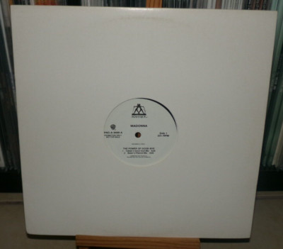 MADONNA THE POWER 0F GOOD-BYE ADVANCE REMIXES 12'' PROMO SINGLE RECORD RAY OF