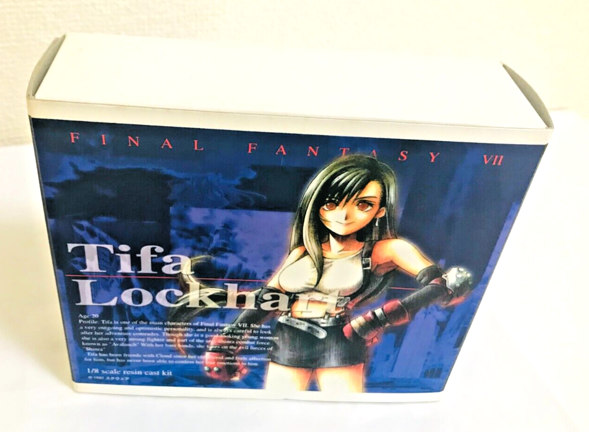 Final Fantasy VII Tifa 1/8 Scale Rare Resin Cast Kit Cloud PS1 
