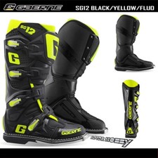 STIVALI CROSS ENDURO GAERNE SG 12 BLACK YELLOW FLUO TAGLIA 43