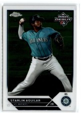 2023 TOPPS PRO DEBUT CHROME STARLIN AGUILAR #PDC-54