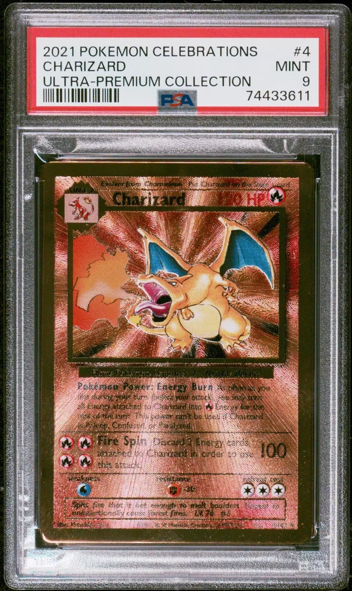 Carta Pokémon em Metal Charizard, Promoçoes