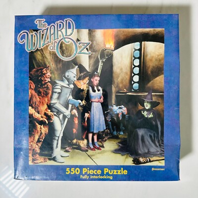 New - Wizard of Oz - 550 Piece Puzzle - Pressman #4024 I'm Melting! Wicked Witch