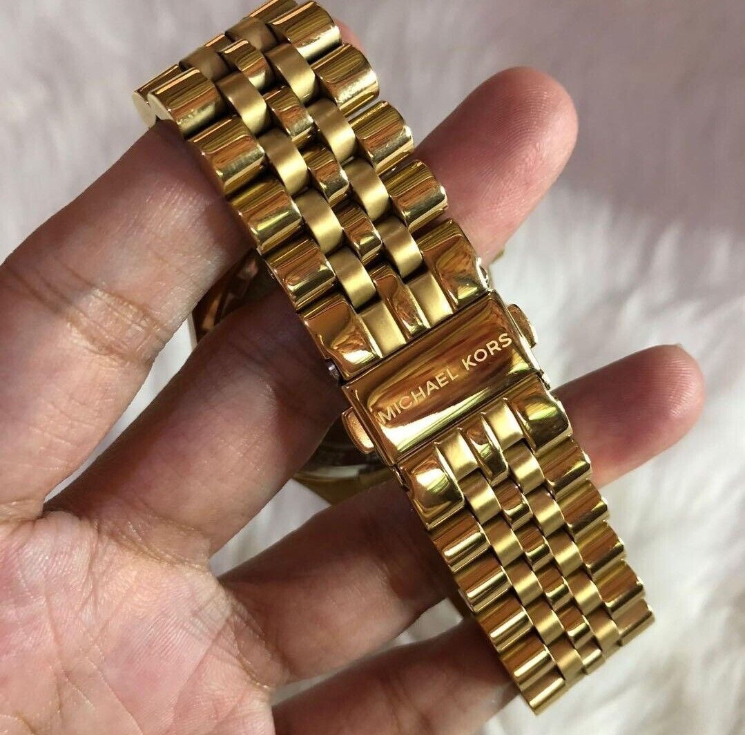 Michael Kors MK8281 Lexington Gold-tone Chronograph Brand Michael Kors MK8281 Lexington Gold-tone Chronograph Brand